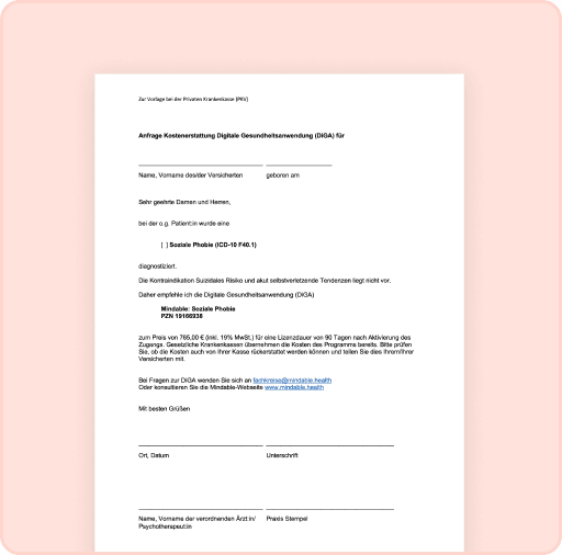 PKV Template (German)